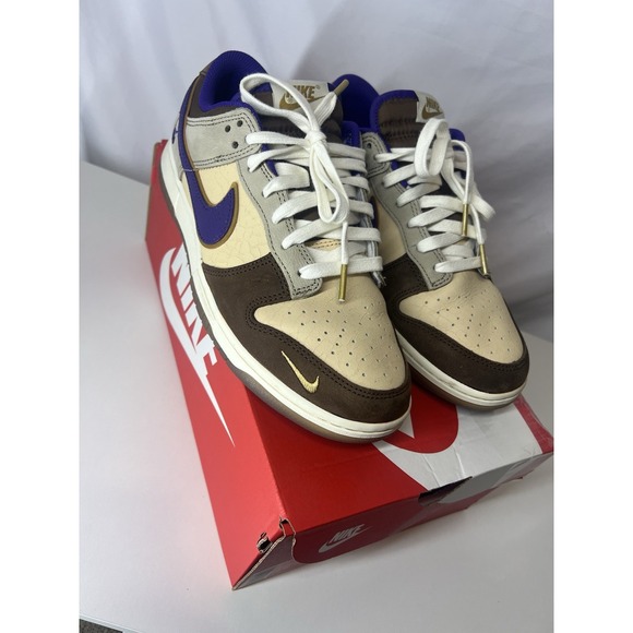 Nike Dunk Low Premium Sunsubun Court Purple With Extra Laces Men's Size 8 - Picture 1 of 16